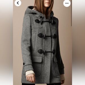 burberry wool duffle coat